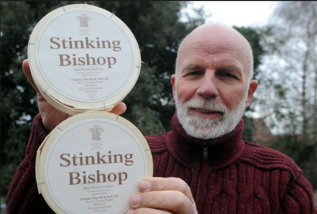 Martell Cheeses suppliers to Verzon House Herefordshire